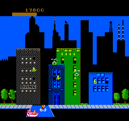 
Rampage | NES | gameplay screenshot | Data by MobyGames.com