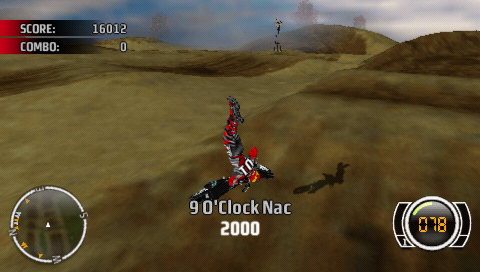 MX vs. ATV: Untamed | PSP | gameplay screenshot | region=North America | source-country= | zypher-v2 | moby-933e575e43b2 | Data by MobyGames.com