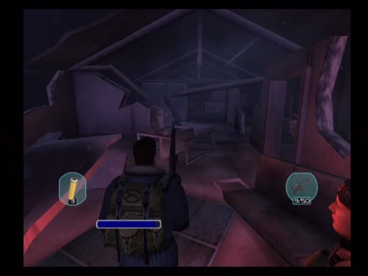 
The Thing | PlayStation 2 | gameplay screenshot | Data by MobyGames.com