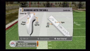 Madden NFL 07 | Wii | gameplay screenshot | region=North America | source-country= | zypher-v2 | moby-1c907f093e8d | Data by MobyGames.com