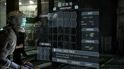 
Dead Space | Xbox 360 | gameplay screenshot | Region: North America | source-country= | Data by MobyGames.com