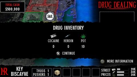 
Scarface: Money. Power. Respect. | PSP | gameplay screenshot | Data by MobyGames.com