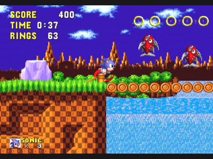 Sonic Mega Collection | GameCube | gameplay screenshot | region=North America | source-country= | zypher-v2 | moby-4d1f22929c84 | Data by MobyGames.com