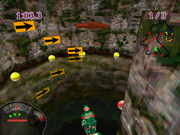 Jet Moto | PlayStation | gameplay screenshot | region=North America | source-country= | zypher-v2 | moby-31b04d7b049b | Data by MobyGames.com