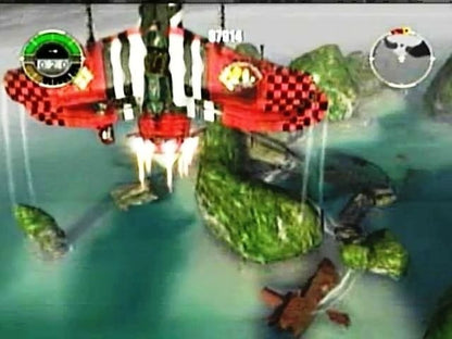 
Crimson Skies: High Road to Revenge | Xbox | gameplay screenshot | Region: North America | source-country= | Data by MobyGames.com