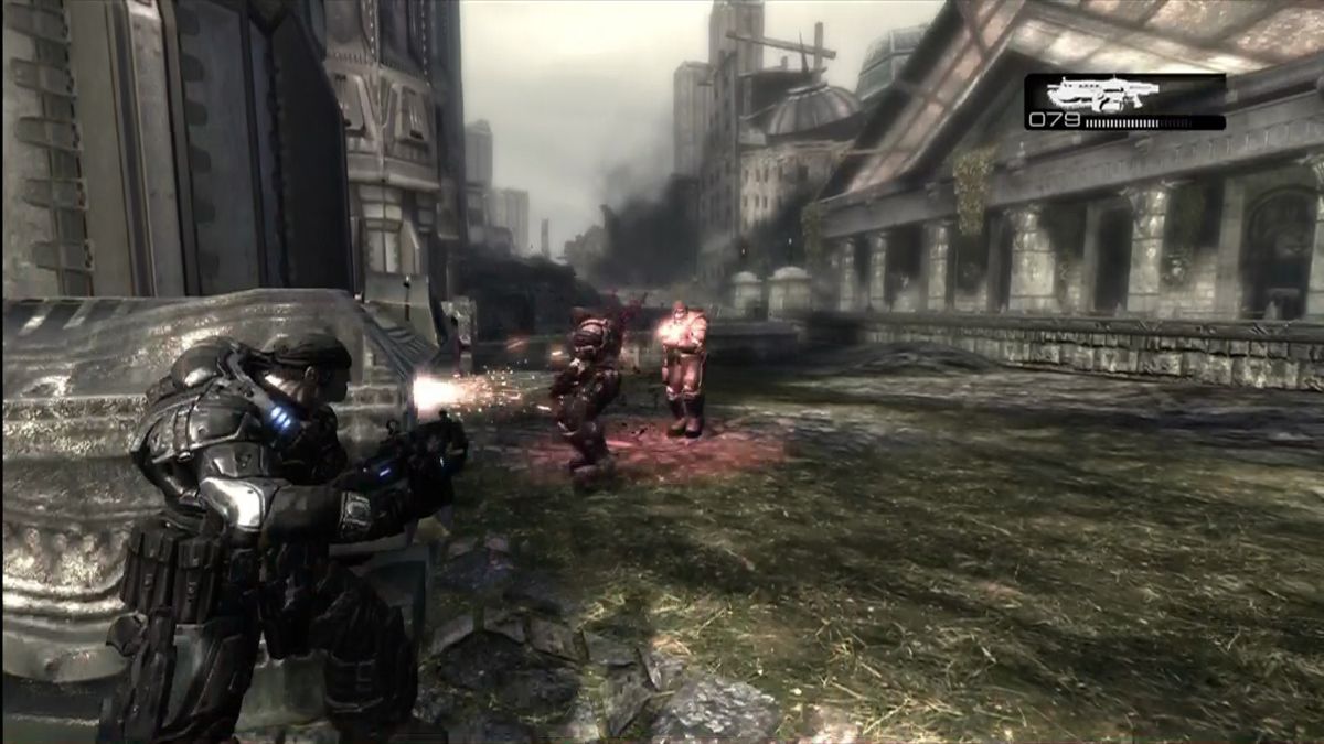 Gears of War | Xbox 360 | gameplay screenshot | region=North America | source-country= | zypher-v2 | moby-4d96414fc69a | Data by MobyGames.com
