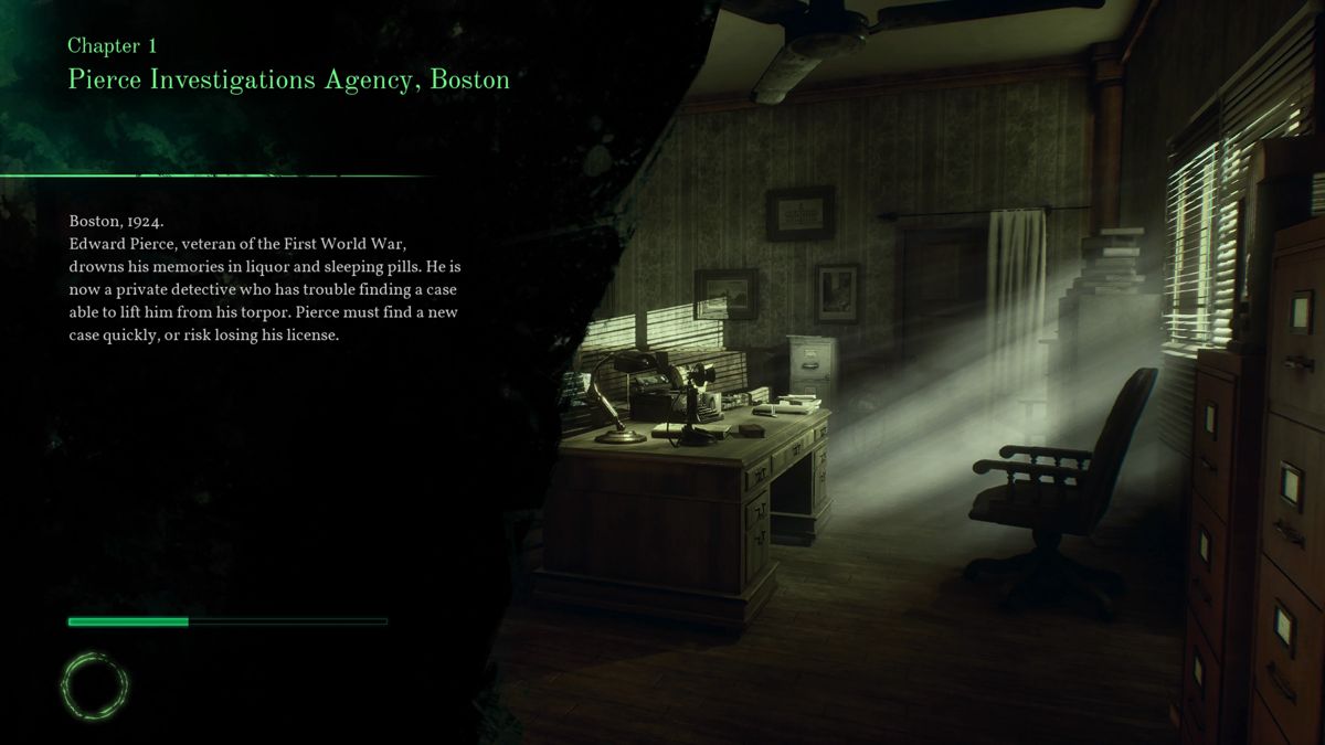 
Call of Cthulhu | PlayStation 4 | gameplay screenshot | Region: North America | source-country= | Data by MobyGames.com