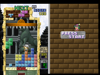 
Tetris Plus | PlayStation | gameplay screenshot | Data by MobyGames.com