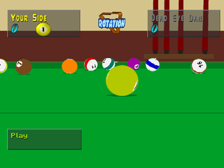 
Virtual Pool | PlayStation | gameplay screenshot | Data by MobyGames.com