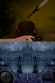 Peter Jackson's King Kong: The Official Game of the Movie | Nintendo DS | gameplay screenshot | region=North America | source-country= | zypher-v2 | moby-a6caa3e2fc4b | Data by MobyGames.com