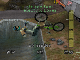 
Dave Mirra Freestyle BMX | PlayStation | gameplay screenshot | Region: North America | source-country= | Data by MobyGames.com