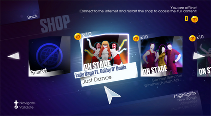 
Just Dance 2014 | Wii | gameplay screenshot | Region: North America | source-country= | Data by MobyGames.com
