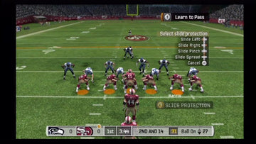 Madden NFL 07 | Wii | gameplay screenshot | region=North America | source-country= | zypher-v2 | moby-9b00b8586fb0 | Data by MobyGames.com
