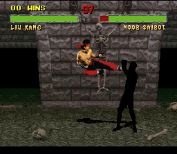 
Mortal Kombat II | SNES | gameplay screenshot | Data by MobyGames.com