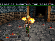 
C: The Contra Adventure | PlayStation | gameplay screenshot | Data by MobyGames.com
