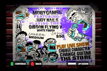 Guitar Hero Encore: Rocks the 80s | PlayStation 2 | gameplay screenshot | region=North America | source-country= | zypher-v2 | moby-f450adcf6970 | Data by MobyGames.com