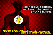 Justice League Heroes: The Flash | Game Boy Advance | gameplay screenshot | region=North America | source-country= | zypher-v2 | moby-9355bdc63a86 | Data by MobyGames.com