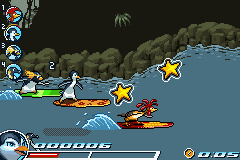
Surf's Up | Game Boy Advance | gameplay screenshot | Data by MobyGames.com