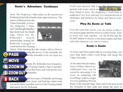 Sonic Mega Collection | GameCube | gameplay screenshot | region=North America | source-country= | zypher-v2 | moby-9030c64a4bc3 | Data by MobyGames.com
