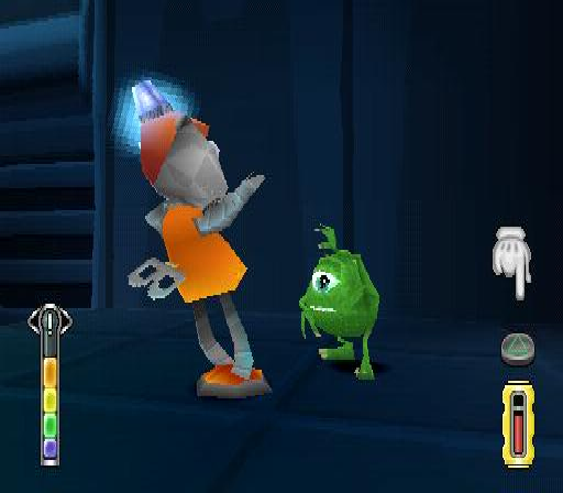 
Disney•Pixar's Monsters, Inc.: Scare Island | PlayStation | gameplay screenshot | Data by MobyGames.com