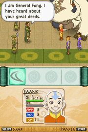 
Avatar: The Last Airbender - The Burning Earth | Nintendo DS | gameplay screenshot | Data by MobyGames.com