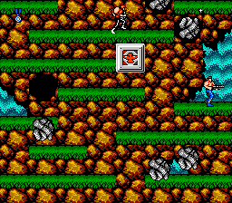 
Contra | NES | gameplay screenshot | Data by MobyGames.com