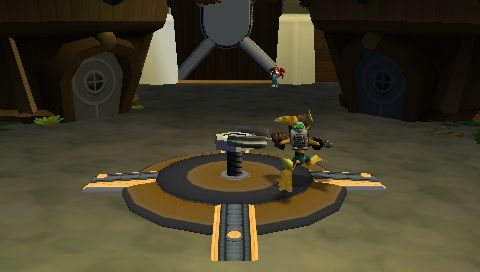 Ratchet & Clank: Size Matters | PSP | gameplay screenshot | region=North America | source-country= | zypher-v2 | moby-9f0e1ef5b0a5 | Data by MobyGames.com