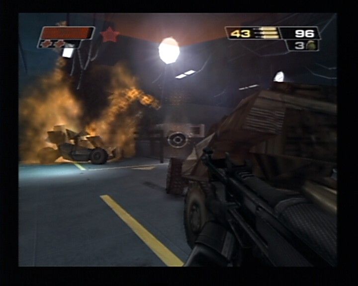 
Red Faction II | PlayStation 2 | gameplay screenshot | Data by MobyGames.com