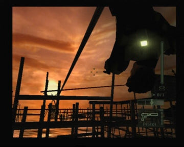 
Tom Clancy's Splinter Cell: Pandora Tomorrow | PlayStation 2 | gameplay screenshot | Data by MobyGames.com