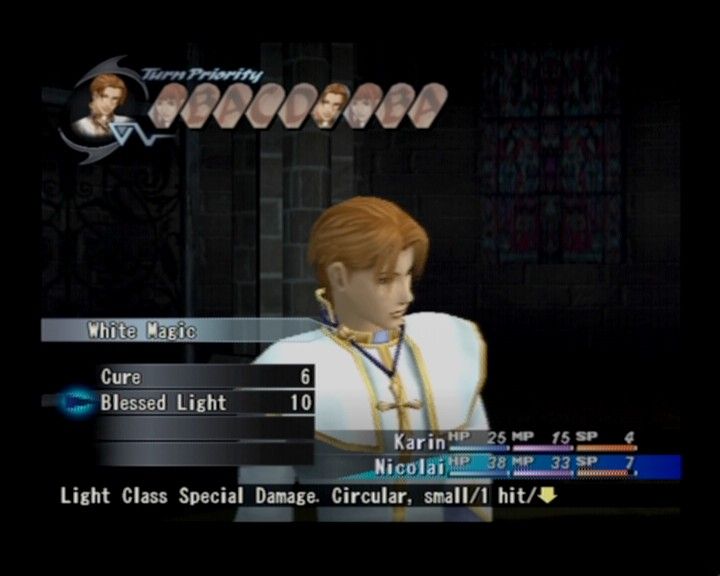 
Shadow Hearts: Covenant | PlayStation 2 | gameplay screenshot | Region: North America | source-country= | Data by MobyGames.com