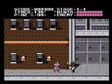 
Ninja Gaiden | NES | gameplay screenshot | Data by MobyGames.com