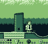 
The Flintstones | Game Boy | gameplay screenshot | Data by MobyGames.com