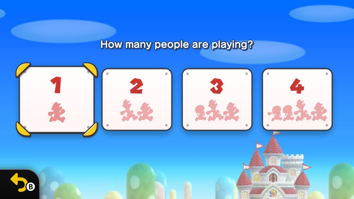 
New Super Mario Bros. U Deluxe | Nintendo Switch | gameplay screenshot | Data by MobyGames.com