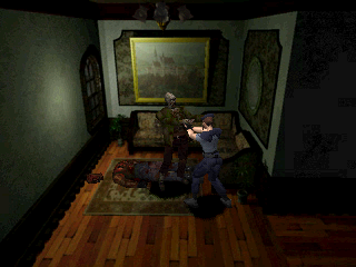 
Resident Evil: Director's Cut | PlayStation | gameplay screenshot | Region: North America | source-country= | Data by MobyGames.com