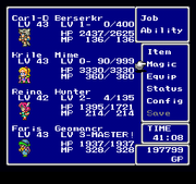 
Final Fantasy Anthology | PlayStation | gameplay screenshot | Region: North America | source-country= | Data by MobyGames.com