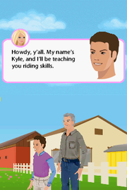
Barbie Horse Adventures: Riding Camp | Nintendo DS | gameplay screenshot | Data by MobyGames.com