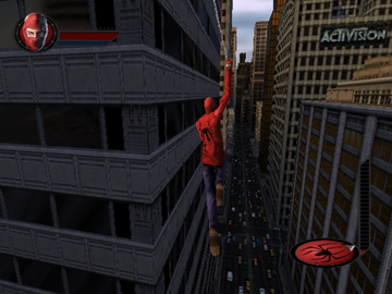Spider-Man | PlayStation 2 | gameplay screenshot | region=North America | source-country= | zypher-v2 | moby-ad4c0610433f | Data by MobyGames.com