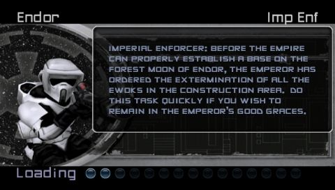 
Star Wars: Battlefront II | PSP | gameplay screenshot | Data by MobyGames.com