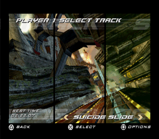 
Kinetica | PlayStation 2 | gameplay screenshot | Data by MobyGames.com