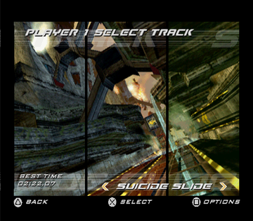 
Kinetica | PlayStation 2 | gameplay screenshot | Data by MobyGames.com