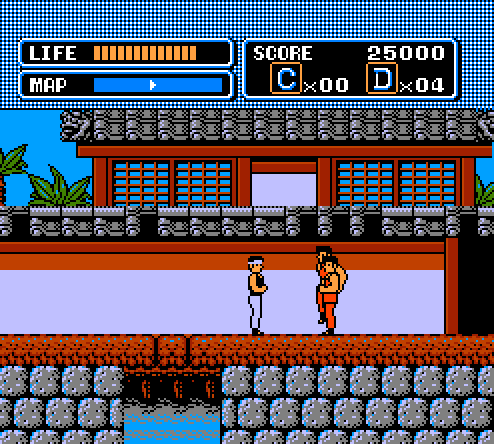 
The Karate Kid | NES | gameplay screenshot | Data by MobyGames.com