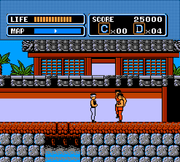 
The Karate Kid | NES | gameplay screenshot | Data by MobyGames.com