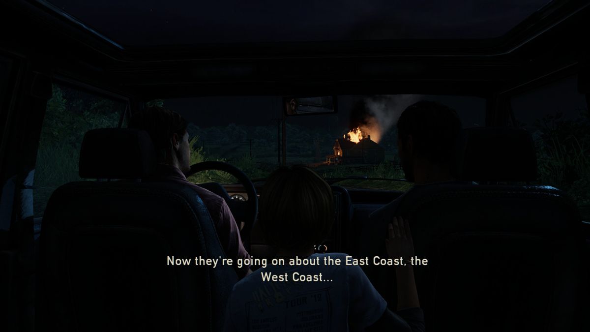 
The Last of Us: Remastered | PlayStation 4 | gameplay screenshot | Region: North America | source-country= | Data by MobyGames.com