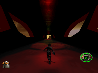 
MDK | PlayStation | gameplay screenshot | Region: North America | source-country= | Data by MobyGames.com