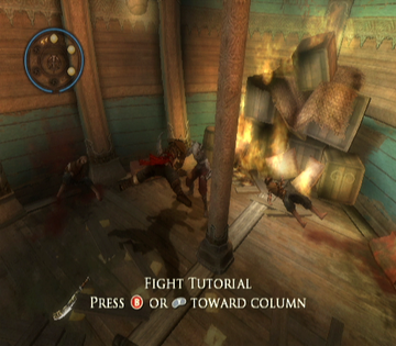 Prince of Persia: Warrior Within | GameCube | gameplay screenshot | region=North America | source-country= | zypher-v2 | moby-817eb833ccaa | Data by MobyGames.com