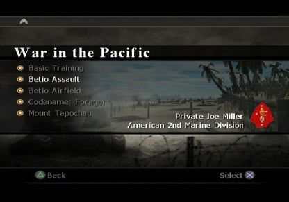 Call of Duty: World at War - Final Fronts | PlayStation 2 | gameplay screenshot | region=North America | source-country= | zypher-v2 | moby-582d05c8e9a4 | Data by MobyGames.com