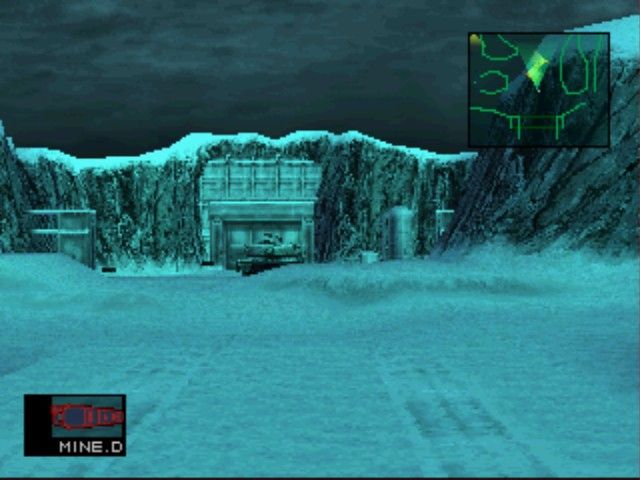 
Metal Gear Solid | PlayStation | gameplay screenshot | Region: North America | source-country= | Data by MobyGames.com