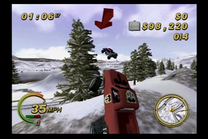 
Smuggler's Run | PlayStation 2 | gameplay screenshot | Region: North America | source-country= | Data by MobyGames.com