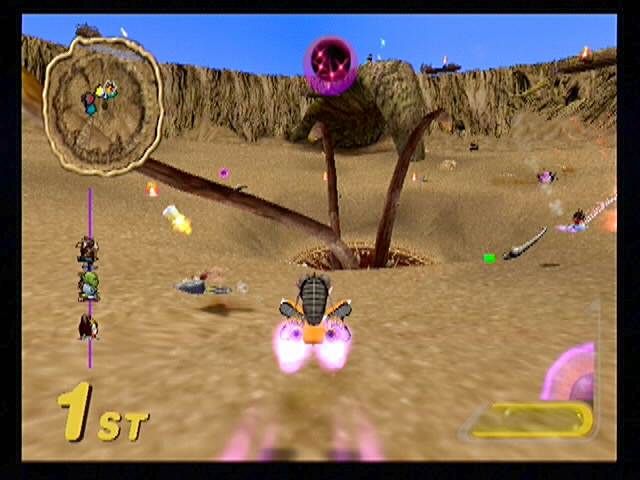 
Star Wars: Super Bombad Racing | PlayStation 2 | gameplay screenshot | Data by MobyGames.com