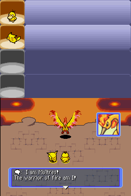 
Pokémon Mystery Dungeon: Blue Rescue Team | Nintendo DS | gameplay screenshot | Data by MobyGames.com